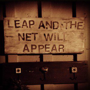 Leap and net appear